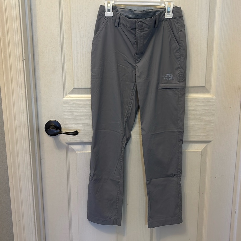 Girls medium (10/12) The North Face hiking pants